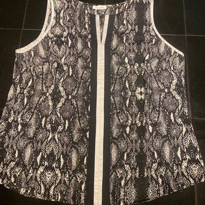 Calvin Klein snake print top
